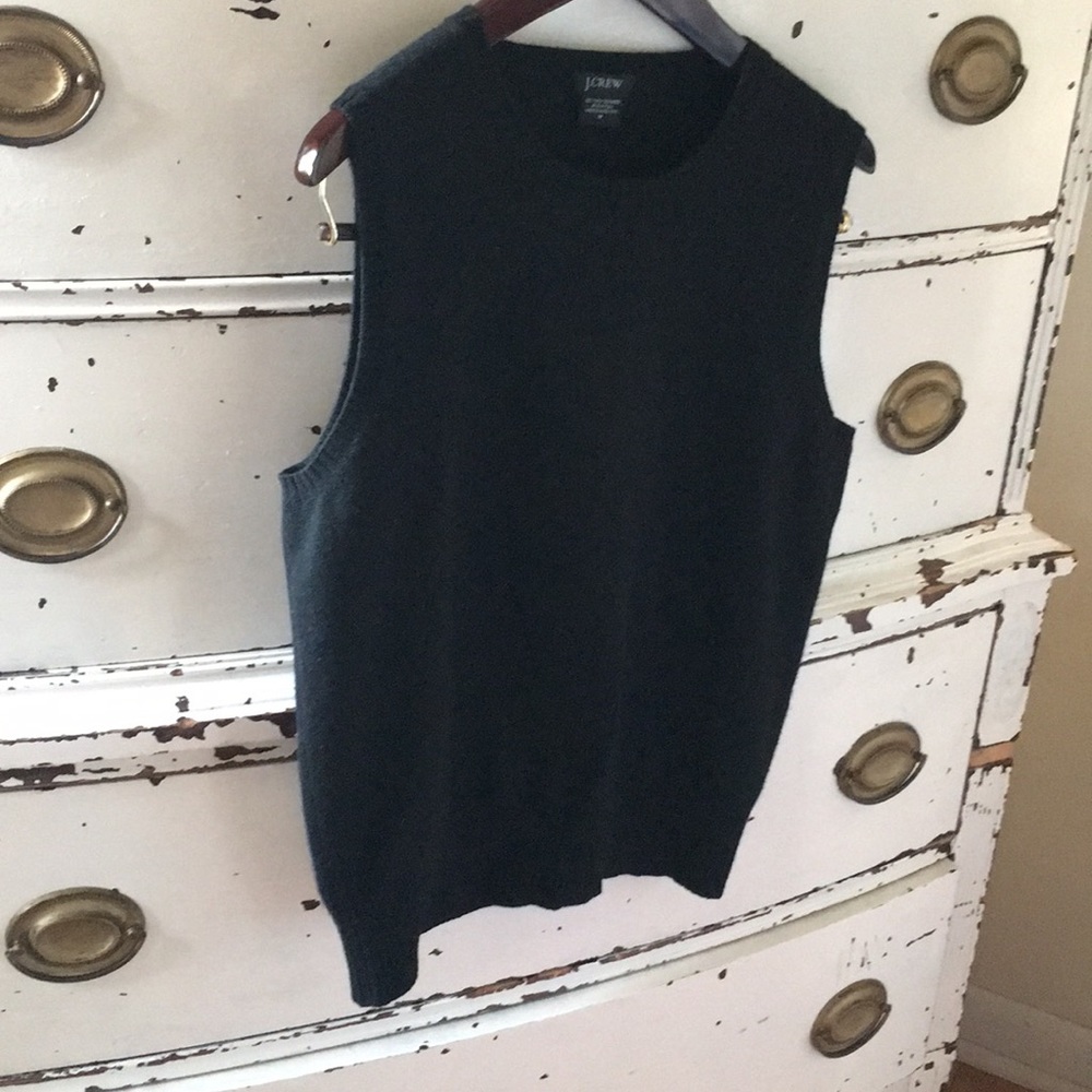 J. Crew 100% Cashmere Sweater Vest, M